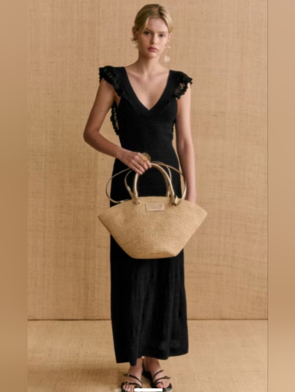 Sezane Aphrodite Midi Dress